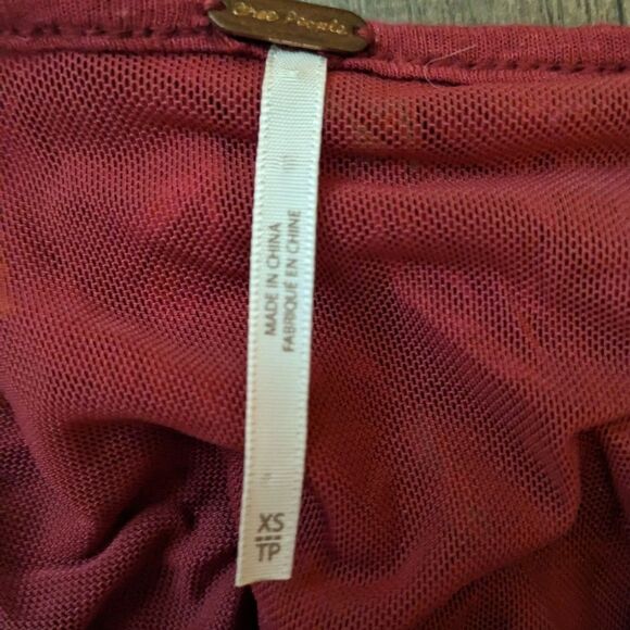 Free People WildFlower Honey Top Size xSmall - Picture 6 of 6